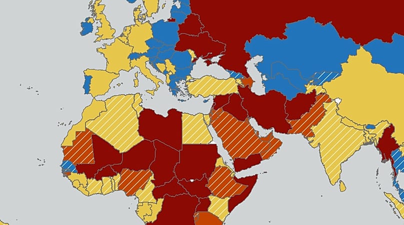 Deutschland steht laut US-Behörden auf Sicherheitsstufe 2