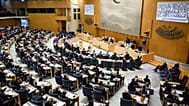 The Swedish parliament in session in Stockholm, 15 June, 2026