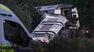 A train with around 150 people aboard derailed near the Lewes, 13 August, 2026
