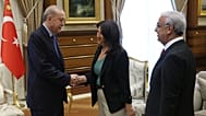 Cumhurbaşkanı Erdoğan, DEM Parti heyetindeki TBMM Başkanvekili ve Van Milletvekili Pervin Buldan ile Şanlıurfa Milletvekili Mithat Sancar ile görüştü. / 13 Ağustos 2026