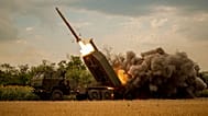A Ukrainian HIMARS crew fires rockets at Russian positions. 8 August, 2026.