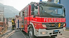 A fire engine in Switzerland, 24 March, 2012