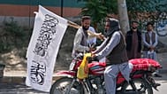 Taliban flags