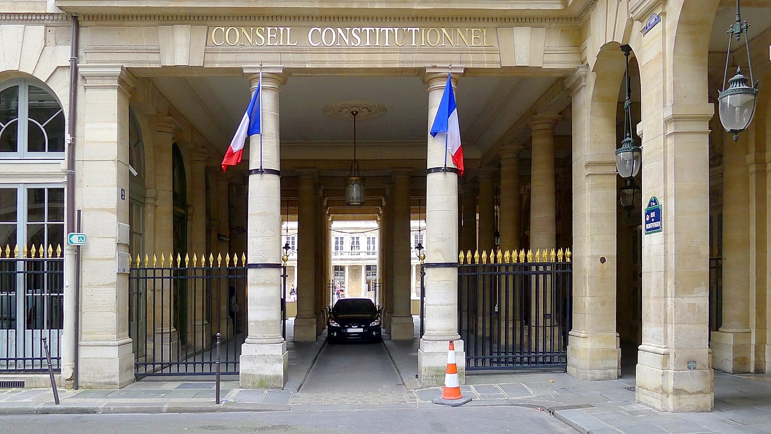 The Constitutional Council building in Paris, 12 September, 2011
