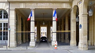 The Constitutional Council building in Paris, 12 September, 2011