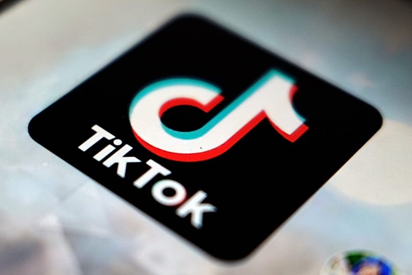 A view of the TikTok app logo in Tokyo, 28 September, 2020