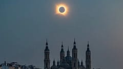 La fotografía del eclipse escogida por la NASA