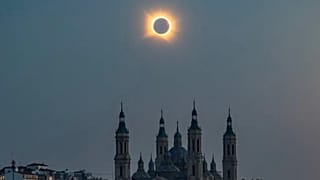 La fotografía del eclipse escogida por la NASA