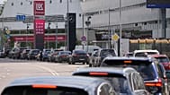 Cars line up at a Lukoil gas station in Moscow, 30 June, 2026