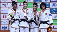 The -48 kg podium.
