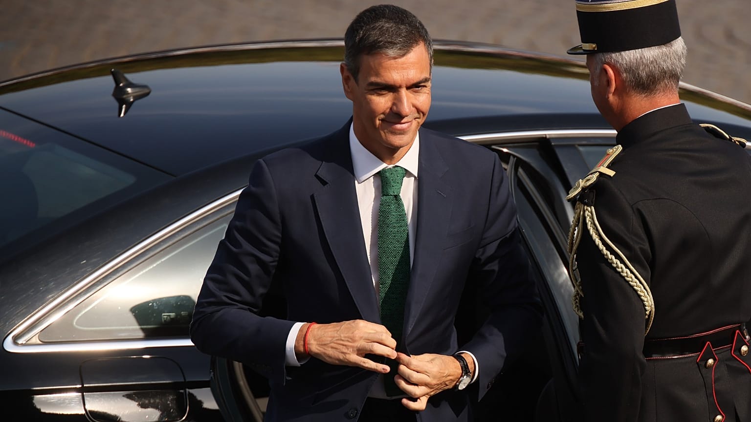 Pedro Sánchez en el día de la Bastilla, imagen de archivo