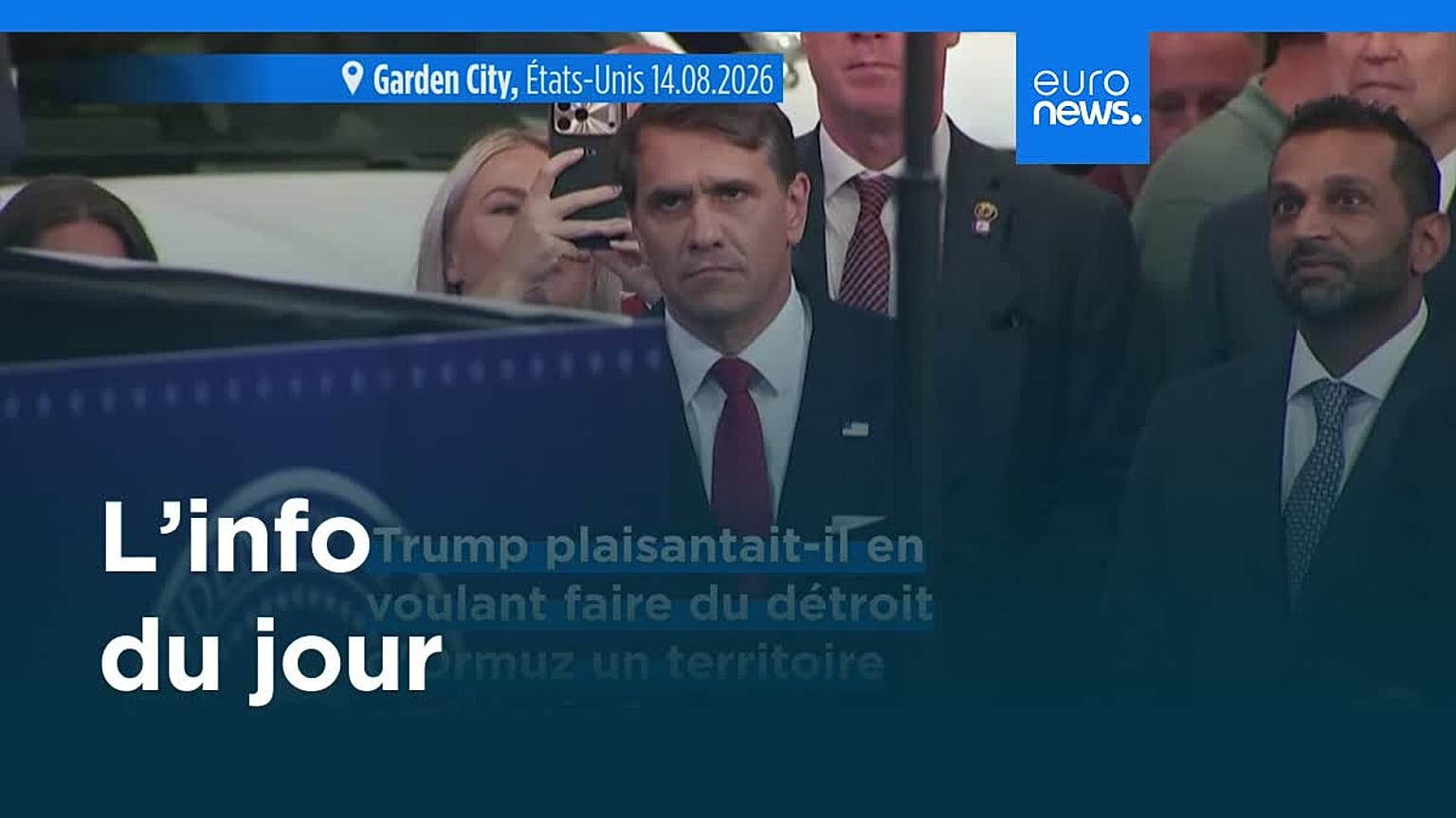 L’info du jour | 15 août 2026 - Soir
