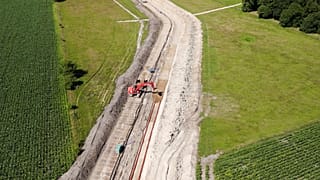 Die Stromautobahn SuedLink soll unterirdisch über 700 Kilometer lang durch Deutschland führen.