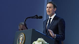 Jared Kushner speaks after the signing of a Board of Peace charter during the Annual Meeting of the World Economic Forum in Davos, 22 January, 2026