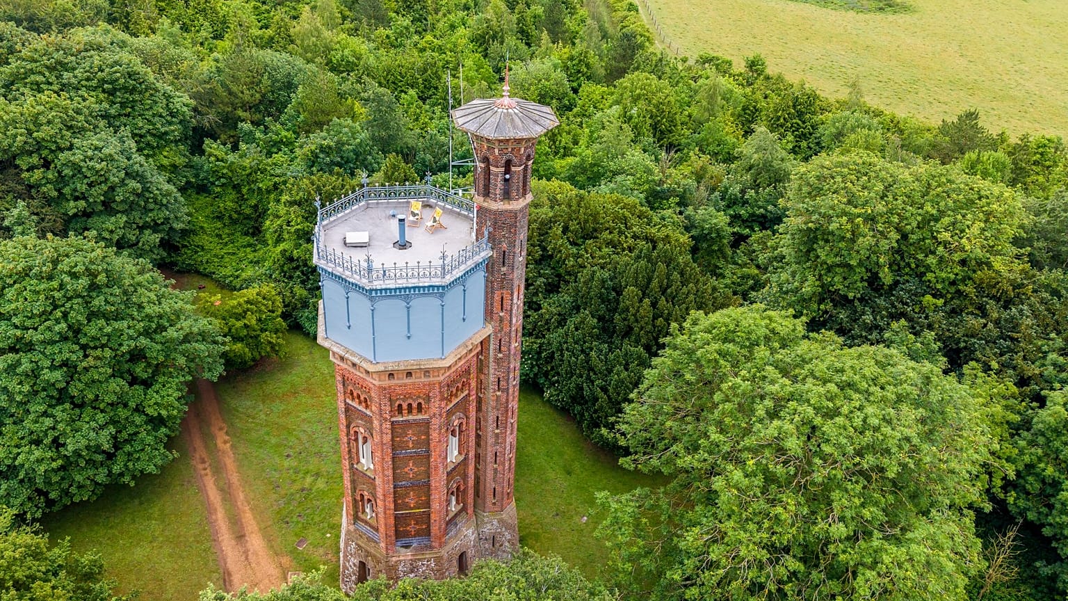 Sandringham abre torre de água a retiros de casais