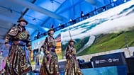 La cerimonia di apertura della Cop17 sulla desertificazione a Ulan Bator, in Mongolia