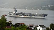 The American aircraft carrier USS Gerald R. Ford