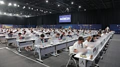 Participants compete at the IOI in Tashkent, Uzbekistan, August 2026.