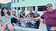 أعضاء الحركة المدنية "غواردا آ كازا" في أوتا، البرتغال، 24 آب/أغسطس 2026.