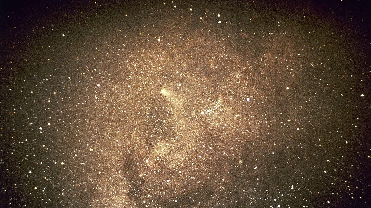Scorcio della Via Lattea dall'Australia