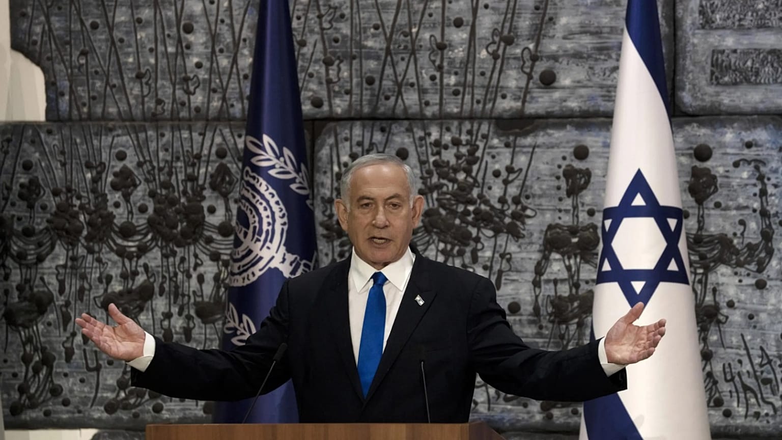 Likud partisi lideri Binyamin Netanyahu, 2022.