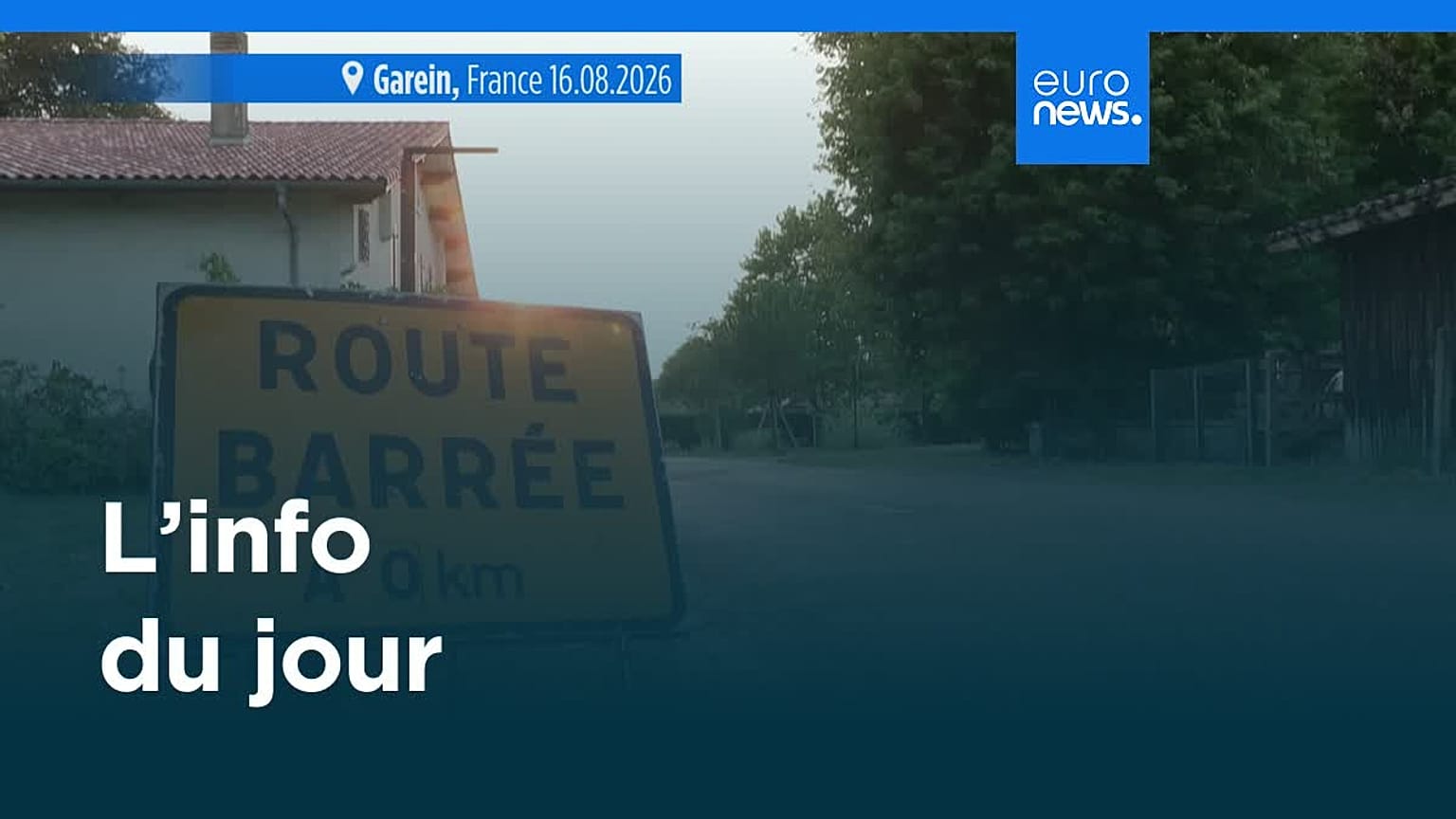 L’info du jour | 17 août 2026 - Soir
