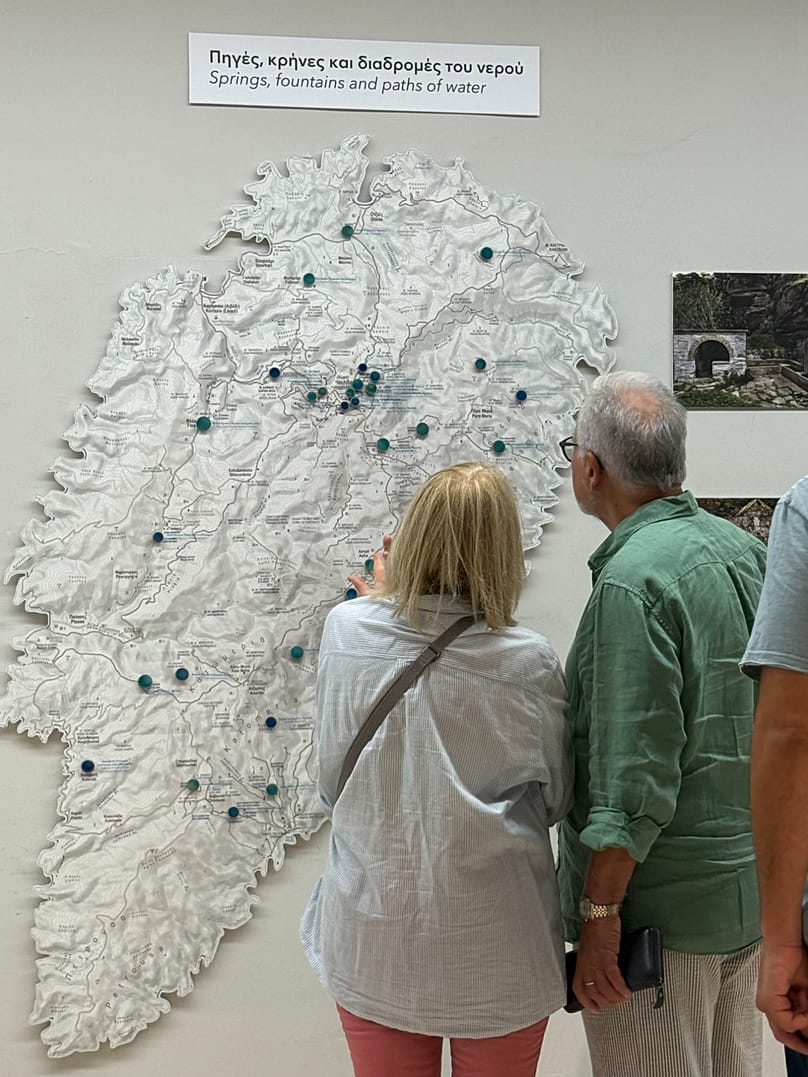 Muzeum pod gołym niebem na wyspie Kea