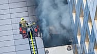 Dramatische Rettung aus dem 11. Stock eines Wohnhauses in Berlin-Friedrichshain