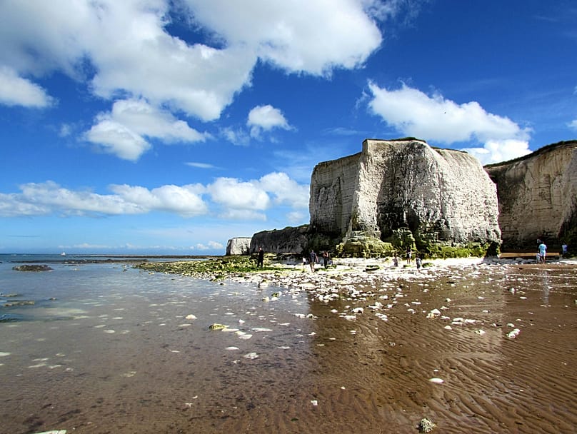 Botany Bay w hrabstwie Kent wśród najlepszych plaż w Wielkiej Brytanii