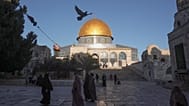مسجد قبة الصخرة في المسجد الأقصى، 10 مارس 2024. 