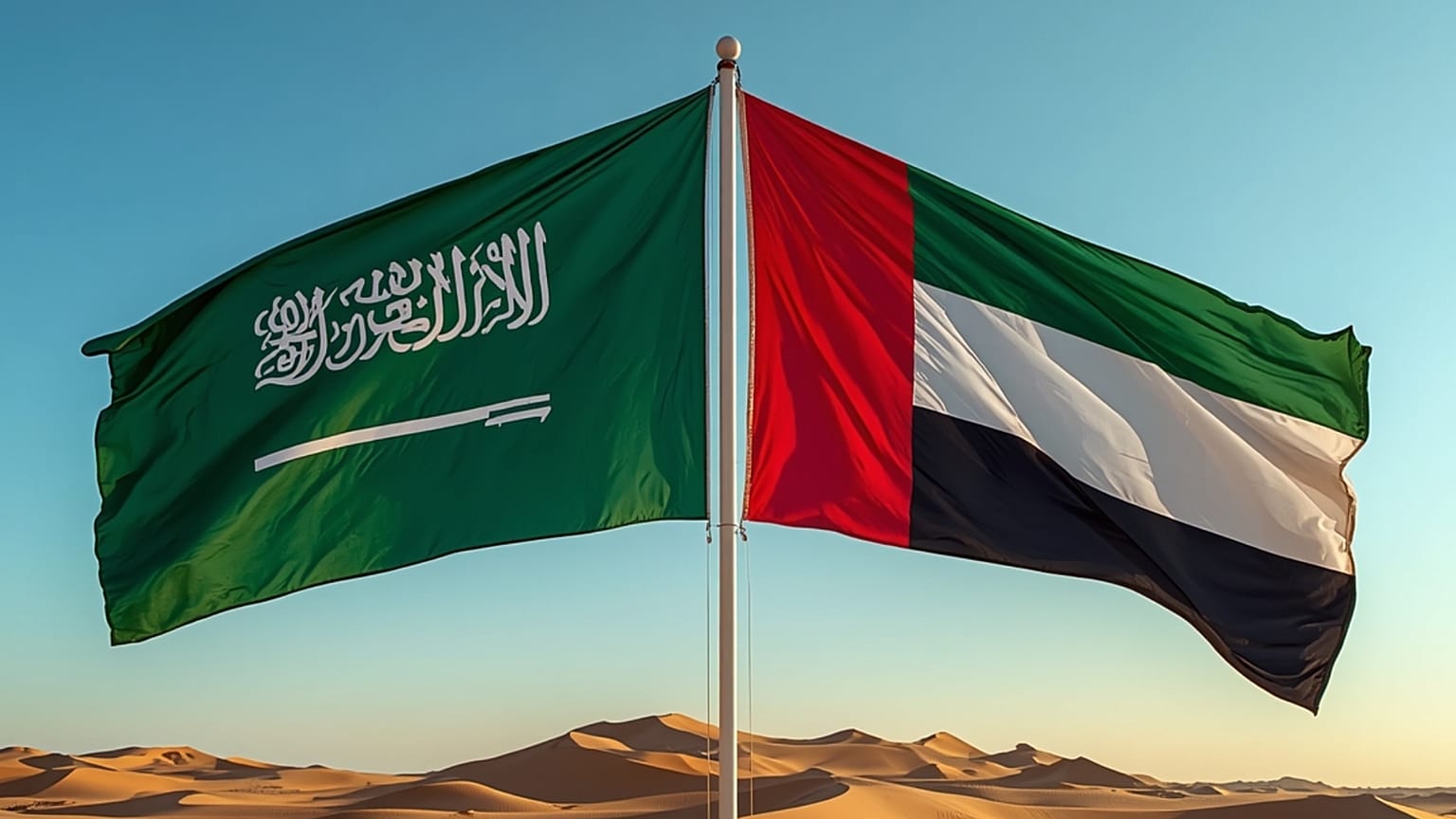 العلمان السعودي والإماراتي