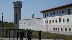 The prison in Vendin-le-Vieil, northern France.