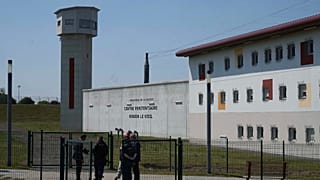 La prison de Vendin-le-Vieil, nord de la France.