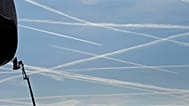 Scie aeree in cielo