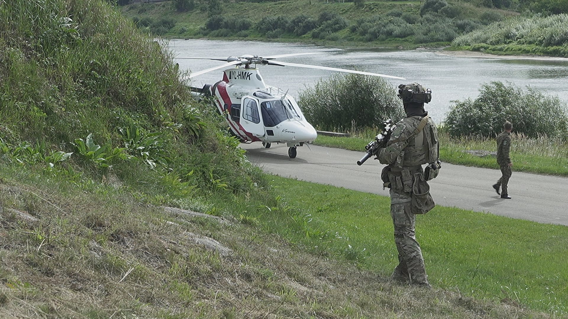 The border frontline: Latvia faces migrants, drones and war fears