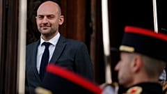Jean-Noël Barrot w siedzibie MSZ Francji w styczniu 2026 r.