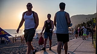 Ksamil é um dos resorts costeiros mais frequentados por turistas nacionais e estrangeiros