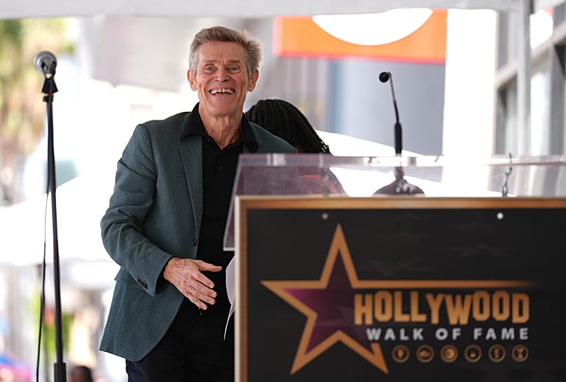 Díszvendégként felszólaló Willem Dafoe az Angélique Kidjót ünneplő ceremónián