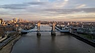 Vista da Tower Bridge, em Londres