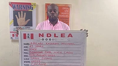 Nigerian influencer arrested over alleged international cocaine trafficking network