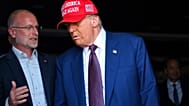 FCC Chairman Brendan Carr talks to Donald Trump