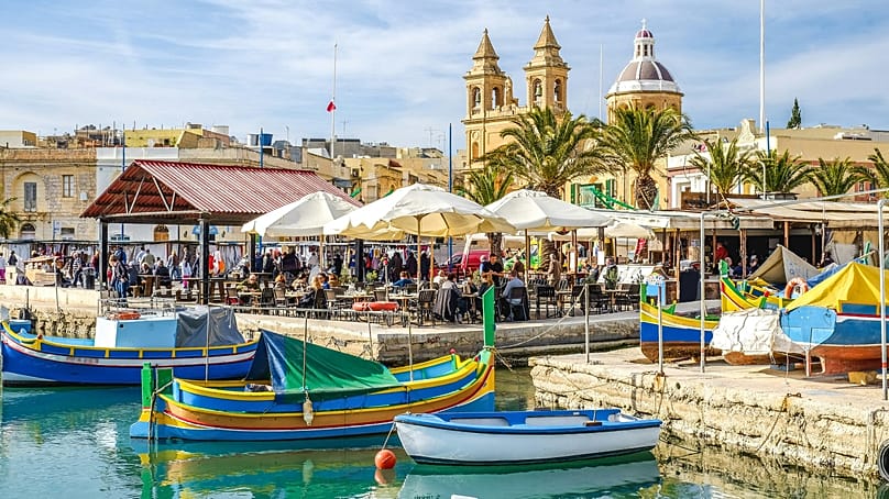 Marsaxlokk in Malta
