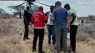 Immagine condivisa dalla Croce Rossa del Kenya.