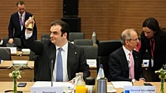 Φωτό αρχείου - Ο Κυριάκος Πιερρακάκης, πρόεδρος του Eurogroup