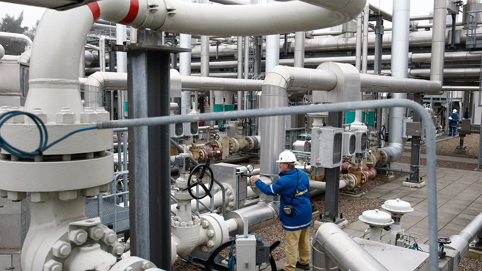 Deposito di gas dell'Europa occidentale a Rehden