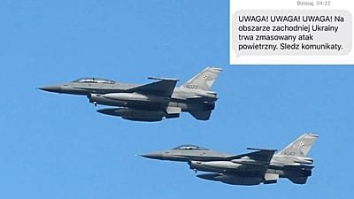 W związku z aktywnością lotnictwa dalekiego zasięgu Federacji Rosyjskiej, wykonującego uderzenia na terytorium Ukrainy, przeprowadzono operowanie lotnictwa wojskowego.