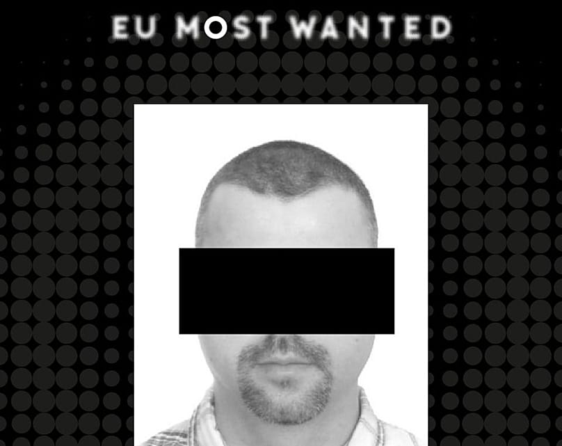 Mężczyzna trafił na listę Europe’s Most Wanted Fugitives