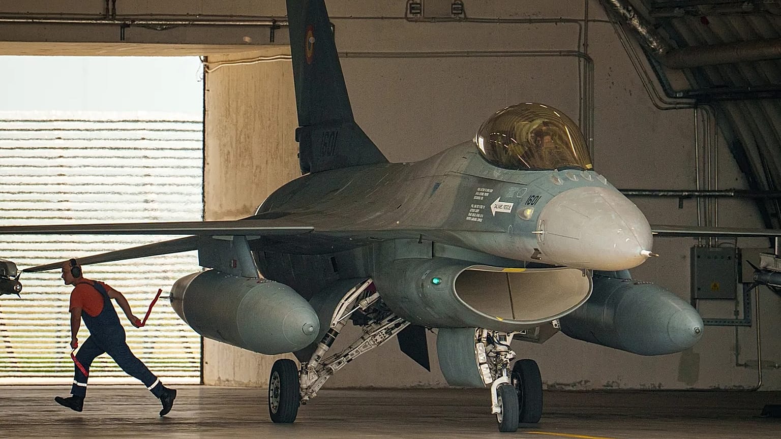 Romanian F16 jets have been deployed alongside NATO aircraft in recent weeks.