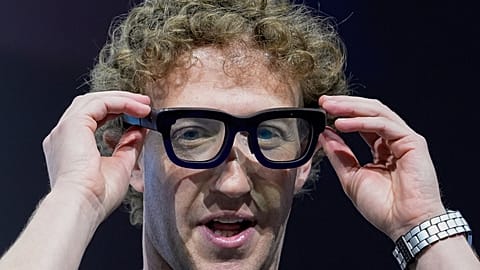 Meta's Mark Zuckerberg dons his company's Orion AI glasses