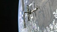 Stazione Spaziale sopra la Terra